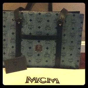 MCM large tote like new